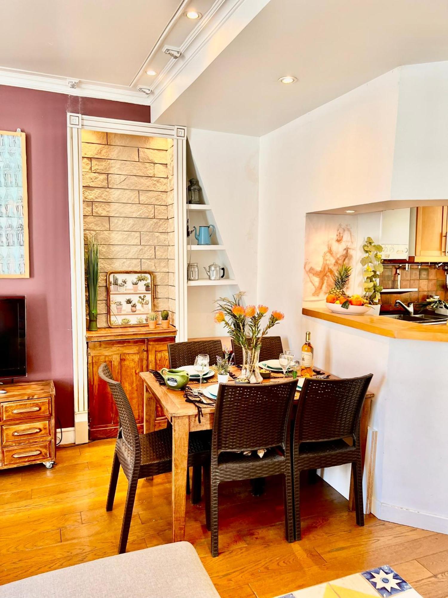 De 3 P, Baroque Et Vues Sur Toits Du Marais Appartement