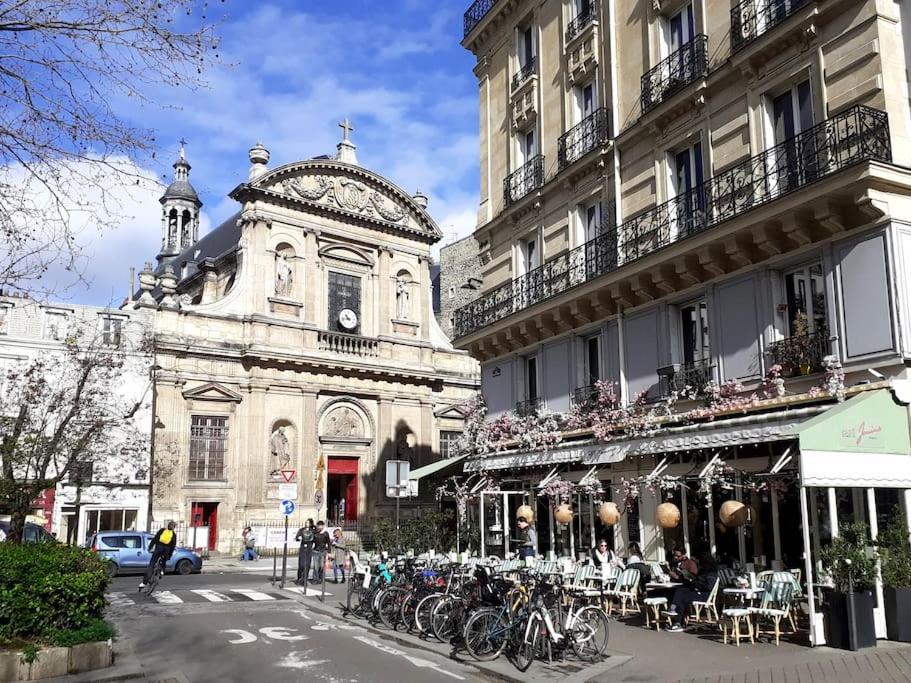 De 3 P, Baroque Et Vues Sur Toits Du Marais Appartement Parijs